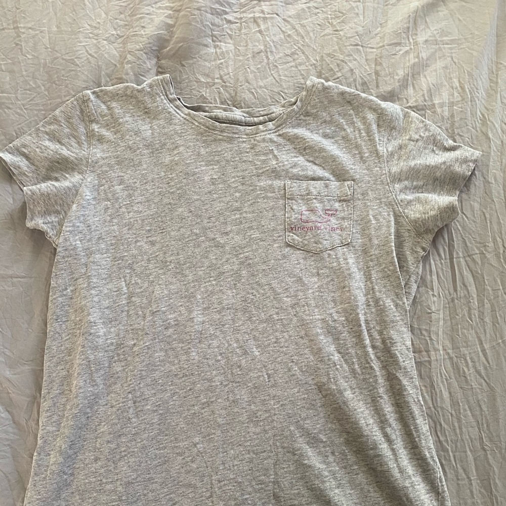 Light grey Vineyard Vines shirt